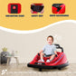 Powerwhale Ride-On Toy, 12V Electric Bumper Car With Remote, Music For Kids Ages 1-6, Unisex Gift, Red