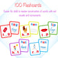 100 Short Vowel Spelling Flashcards, Handwriting Cards Learn To Write Cvc Sight Words Cvc Words Games For Kindergarten Learning Activities, Montessori Educational Toy Gift For Kids 3 4 5 6 Years Old