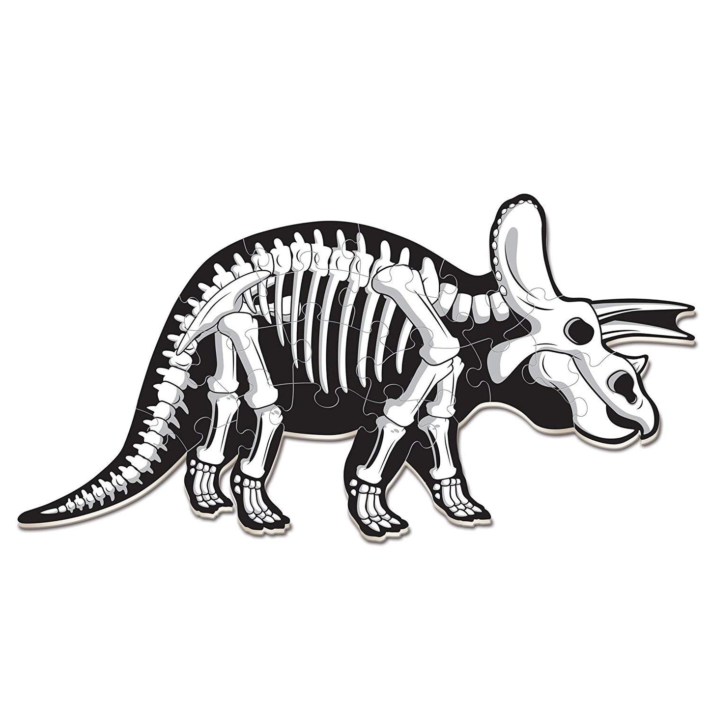 Learning Resources Jumbo Dinosaur Floor Puzzle - 20 Safe Foam Pieces, Ages 3+ Puzzles For Toddlers, Preschool Learning Puzzles,