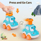 Amy&Benton Toddler Toy Cars Baby Toy Cars Press and Go Cars for Toddlers 1-3 Animal Cars Toy Cars for Boys 1 Year Old 1st Birthd
