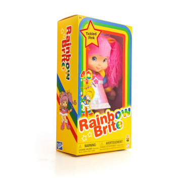 The Loyal Subjects Rainbow Brite 12-inch Tickled Pink Doll - Multicolored Plastic Collectible, Model PLSH12RBPIN01