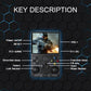 R36S Handheld Game Console  3.5 IPS Screen Retro Game Emulator with Open Source System  Portable Video Gaming Player with Built in 3000+ Games  64GB TF Card  Gift for mature-themeds Teens Kids  Black