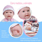 JC Toys - La Baby | Caucasian 16-inch Medium Soft Body Baby Doll | Washable | Removable Pink Outfit w/Hat and Pacifier | for Chi
