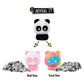 Fluffie Stuffiez Panda Plush - Small Collectible, Ultra Soft Polyester, Multicolor, Model 594215EUC, Surprise Reveal Unboxing