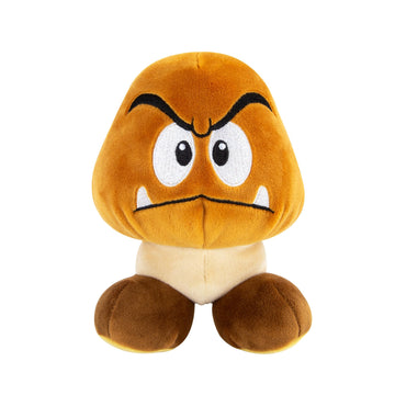 Club Mocchi Mocchi- Super Mario Plush - Goomba Plushie - Squishy Mario Toys - Plush Collectible Mario Figures - Soft Plush Toys