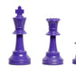 The House of Staunton Small Purple Plastic Chess Set