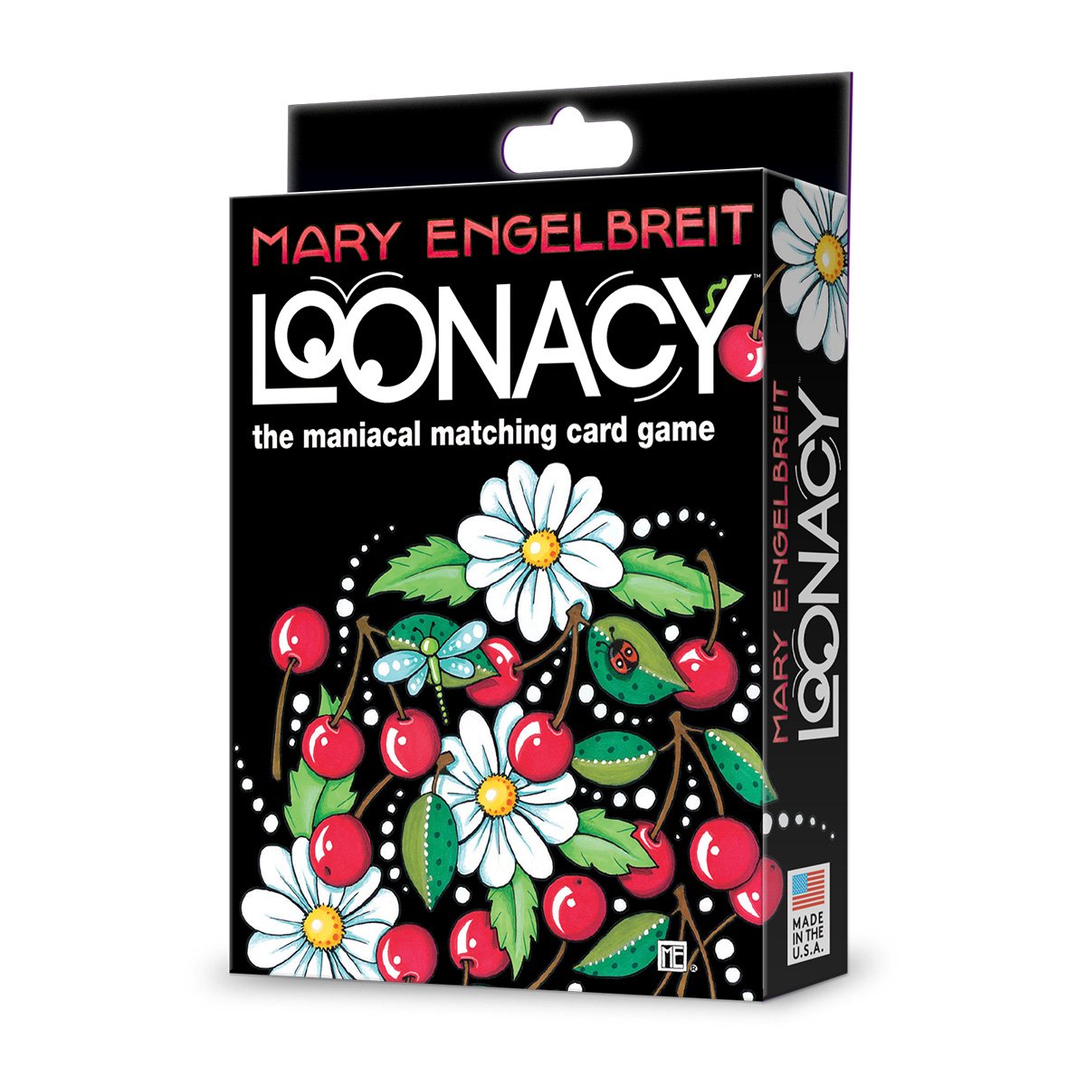 Looney Labs Mary Engelbreit Loonacy Card Game - Charming Whimsical Art, Multicolor, Model LON00088, Cardstock