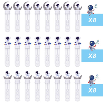 Space Party Favors Astronaut Bubble Wands For Kids Outer Space Themed Galaxy Planet Birthday Party Supplies Goody Bag Fillers St