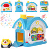 BOBUEXER Montessori Toys for 1 Year Old Boy Gifts,1st Birthday Boy Gifts,10-in-1 Musical House Baby Toy 12-18 Month,Bilingual Ed