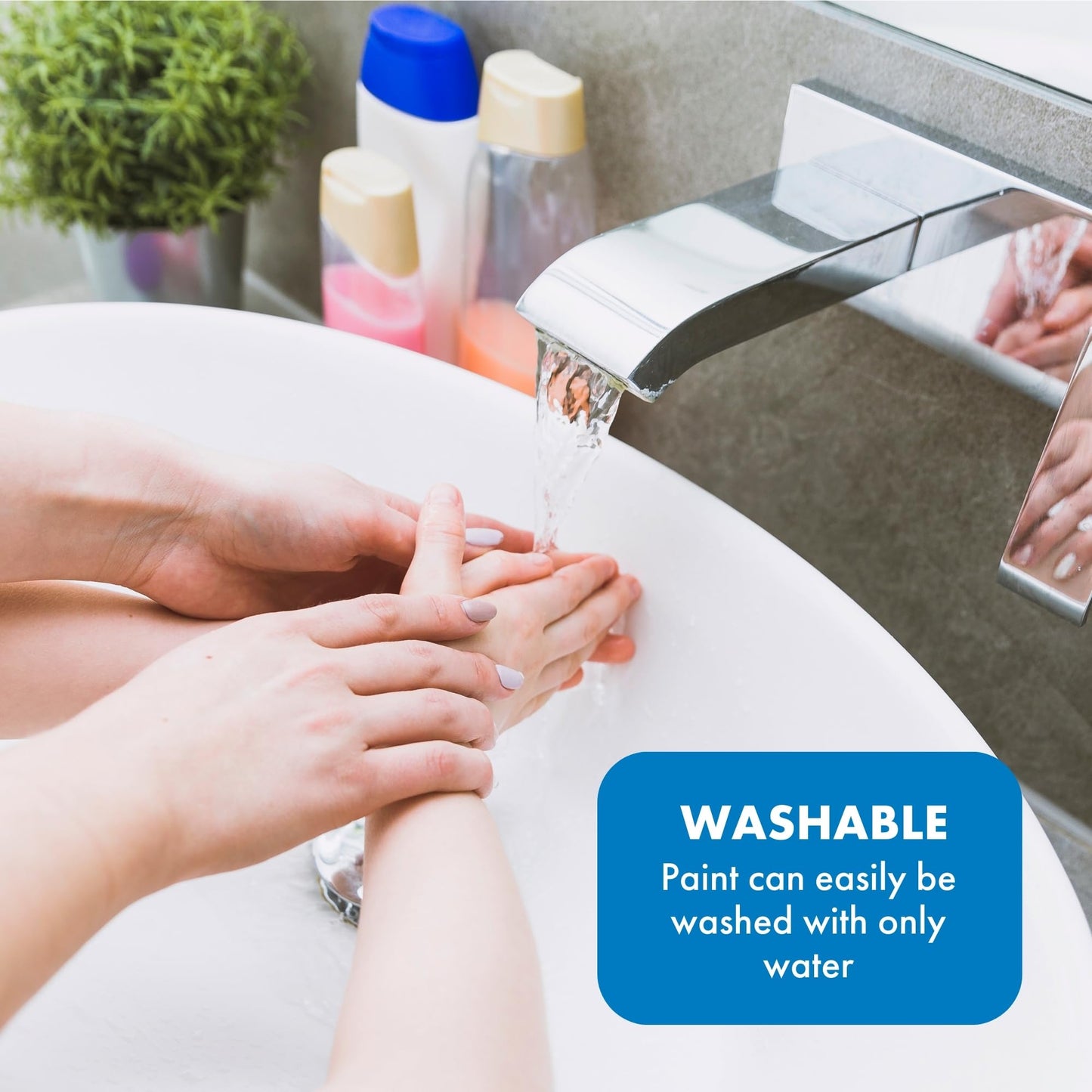 Maped - First Finger Paint - 4 Vivid Colors - Safe for Children