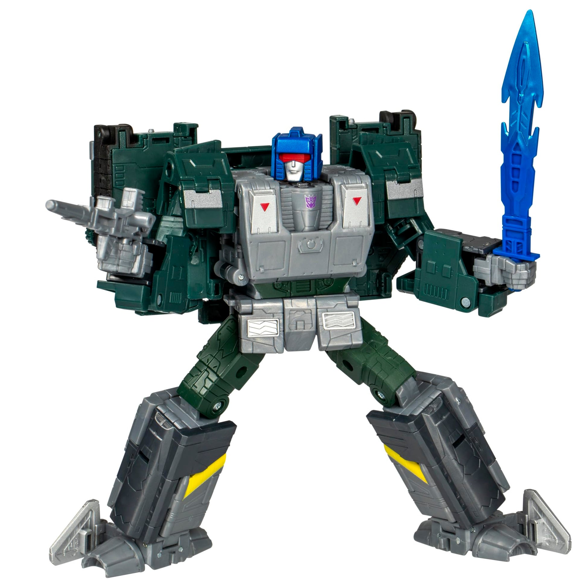 Transformers Legacy United Leader Class Overcharge  7.5-inch Converting Action Figure  for Boys and Girls Ages 8+
