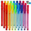 Mortime 24 Pack Bubble Wands For Kids, 8 Colors Bubbles Stick Bulk, 14.6' Easter Party Favor Summer Toy For Children