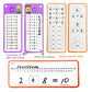 Limque Addition and Subtraction Flash Cards - 102 Reusable Educational Math Cards for Kids Ages 3+ | Fun Learning & Games