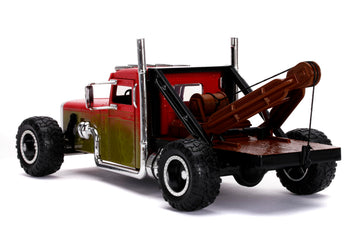 Fast & Furious Presents: Hobbs & Shaw Hobbs ' 1:24 Custom Peterbilt Truck Die-cast Car, Toys for Kids and Adults