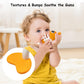 Teething Toys 3 Months Up With Strap To Clip On, Mombella Clown Fish Teether Toy For Babies, Bpa Free, Super Soft Silicone Baby