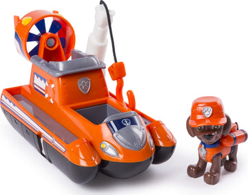 Paw Patrol Ultimate Rescue - Zumas Ultimate Rescue Hovercraft With Moving Propellers And Rescue Hook, For Ages 3 And Up