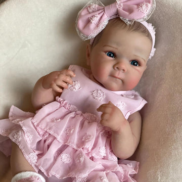 OtardDolls Reborn Baby Dolls 20 Inch Newborn Dolls Soft Full Vinyl Body Real Looking Lifelike Realistic Doll Pack Set for Kids