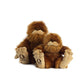 Aurora® Mysterious Fantasy Big Foot Stuffed Animal - Mythical Companion - Imaginative Adventures - Brown 16.5 Inches