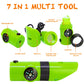 Kidz@Play Bug Hunting Kit, Vest, Hat, Binoculars, Lg. Net, Bug Container, Whistle, Flashlight, Magnifier, Thermostat, Compass (Green)