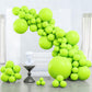 Partywoo Lime Green Balloons, 127 Pcs Lime Balloons Different Sizes Pack Of 36 Inch 18 Inch 12 Inch 10 Inch 5 Inch Yellowish Green Balloons For Balloon Garland Or Arch As Party Decorations, Green-Y6