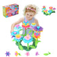 Yevior Gifts Toys For Girls Flower Garden Building For Kids Age 3, 4, 5, 6, 7 Year Old,Toys Gifts For Toddlers Play Set Educatio