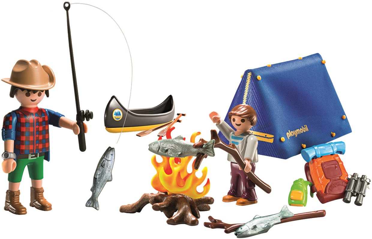 Playmobil Camping Adventure Carry Case Building Set