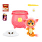Magic Mixies Magical Gem Surprise Fire Magic Cauldron - Reveal A Non-Electronic Mixie Plushie And Magic Ring With A Pop Up Reveal From The Fizzing Cauldron Medium