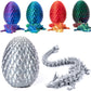 Executive Desk Toys Easter Egg, 3D Printed Dragon, 3D Dragon Eggs With Dragon Inside, Dragon Toy Dragon Egg Fidget Toy, Fidget T