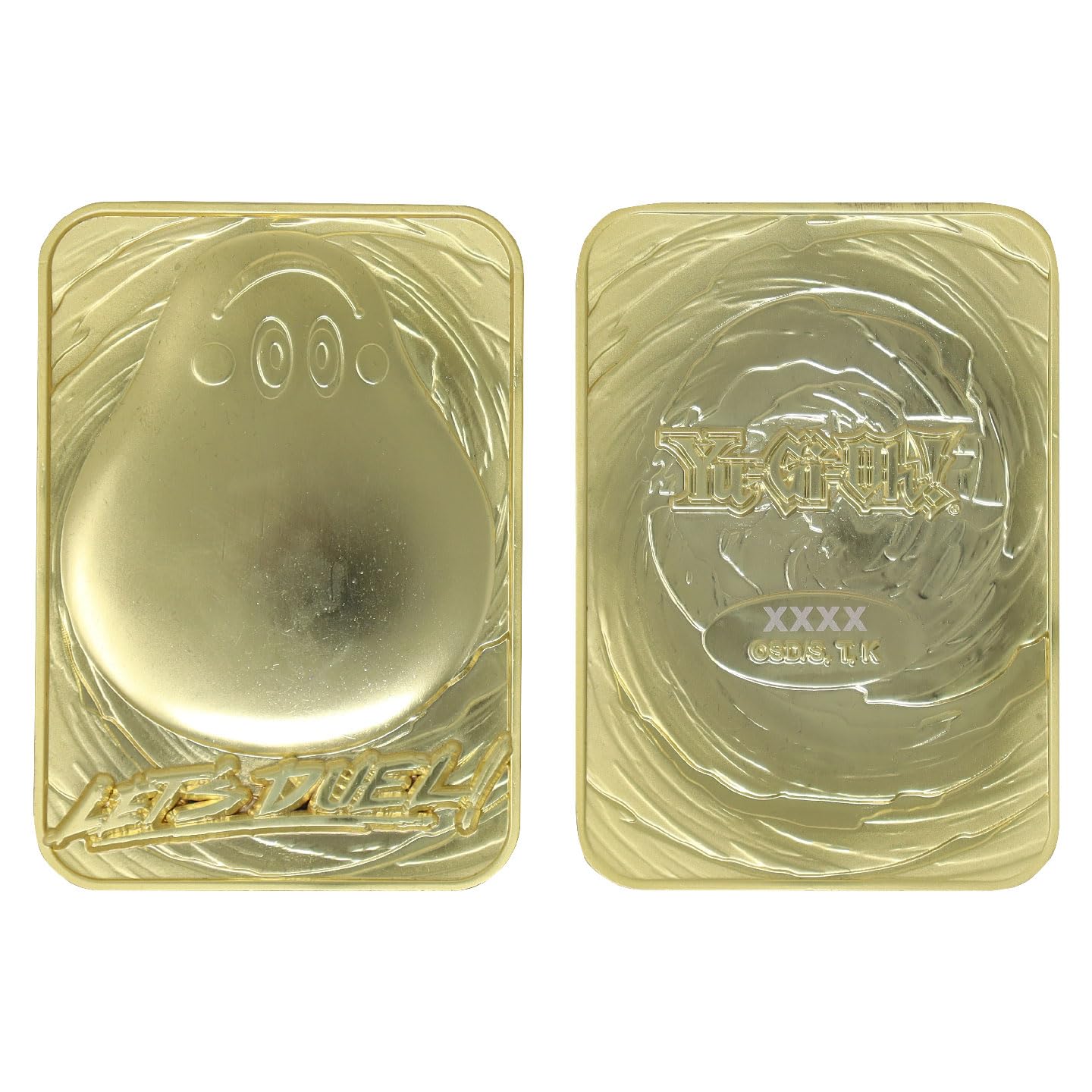 Yu-Gi-Oh! - Marshmallon - Carte En Métal Plaqué Or Collector