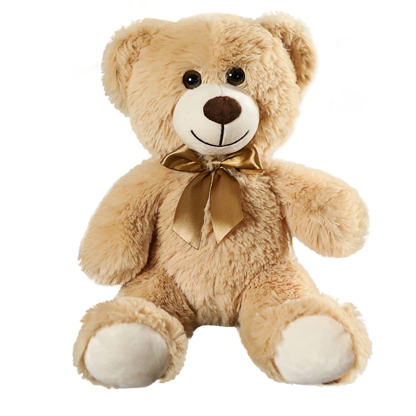 Snowolf Teddy Bear Baby Shower Plush Cute Stuffed Animal Toys Mini Bear Doll Gift For Kids Boys Girls Birthday Christmas Valentine'S Day (13.7In/35Cm, Khaki)