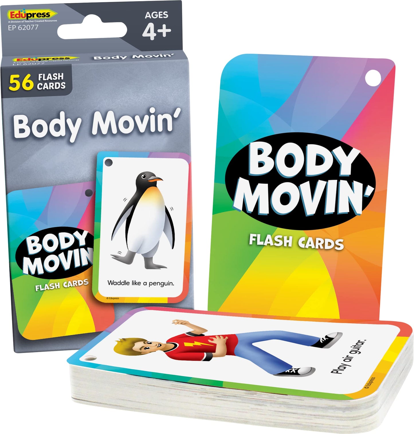 Body Movin Flash Cards