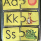 Alphabet Puzzle Matching Felt Figures for Flannel Board ABC