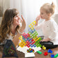 Bnneceu 48Pcs Tetra Tower Stacking Game, Balance And Fun Board Games For Family Games, Parties And Team Building Block Toys