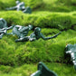 MCPINKY Army Men Toy Soldiers Playset, 100PCS Plastic Figures, Green, Medium, Perfect for Boys Birthday Gift and Christmas Stocking Stuffers