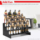 Sixpoints 6 Inch Action Figure Display Shelf With Peg,4 Tier Toy Collectibles Organizer, Compatible With 1/12 Marvel Legends /Dc
