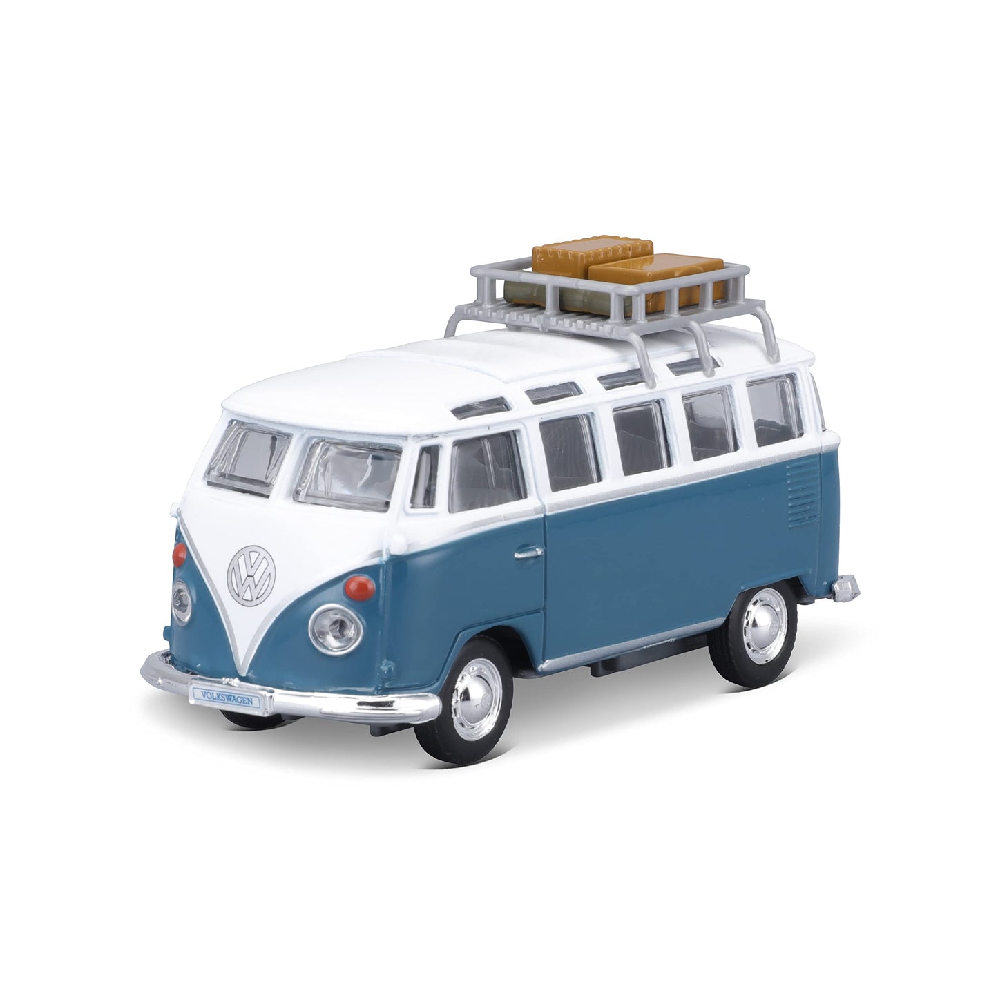 Maisto Volkswagen Van Samba Diecast Model, Assorted Colors, Metal, Model 21237
