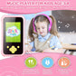 Mini Phone for Girls, Toddler Toy Phone with Dual Camera and MP3 Music Player, Kids Smart Phone with 32G SD Card & Silicone Cove