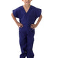 Natural Uniforms Childrens Scrub Set-Soft Touch-Role Play Costume Set (True Navy Blue, 4)