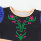 Benylion Princess Dress For Girls Christmas Birthday Party Dress Up Little Girls Puff Sleeve Tulle Dress Coronation Dress Age 7-