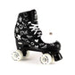 Epic Skates Womens Luv Quad Roller Skates, Black/White, Ladies 7