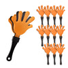 Windy City Novelties 12-Pack 7-Inch Mini Hand Clappers - Bulk Noisemakers For Parties, Celebrations, And Events
