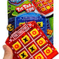 Ja-Ru Pocket Travel Toy Set (5 Toys) Kids Mini Handheld Games. Pinball Machine, Finger Basketball, Fishing Game, Magnetic Beard, & Small Tic Tac Toe. Party Favors. 3255-3258-3257-3205-3256P