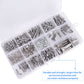 Allinrc 286Pcs Rc Screw Kit M2.5 M3 M4 Hex Screws Washers Lock Nuts Body Clips Wheel Pins Cross Wrench Hardware Fastener For 1/1