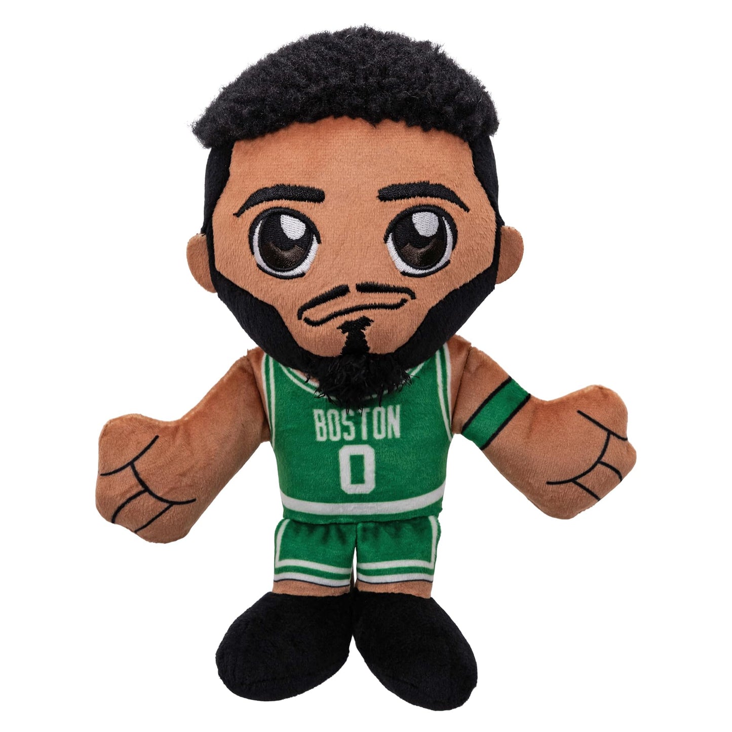 Bleacher Creatures Boston Celtics Jayson Tatum 8' Nba Kuricha Sitting Plush - Soft Chibi Inspired Nba Superstar