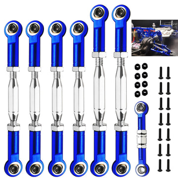 (2025 Upgrade) 78-108Mm Stainless Steel Turnbuckles/Camber Link For 1/10 Traxxas Slash 4X4/2Wd, Rustler 4X4 Vxl, Stampede 4X4 Vx