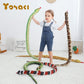 Yohaki Snake Plush Toy, 59'' Large Washable, Huge Realistic Plush Cuddle Toy, Soft And Cute Kids Gift, Birthday Party Gift Prank