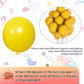 Kawkalsh Yellow Balloon Arch Kit 111Pcs 18 12 5 Inch Latex Party Balloons Garland For Birthday Baby Shower Wedding Engagement An