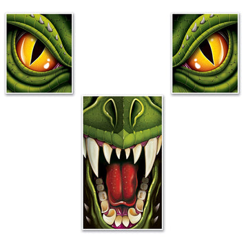Dragon Window & Door Dcor Set