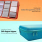Ltgem Game Card Travel Case,Compatibility Taco Cat Goat Cheese Pizza/Skyjo/Uno/Playing Card Against Humanity And Other Game Card