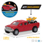 Driven By Battat - Micro Pick-Up Truck - Toy Pickup Truck With Lights, Sounds & A Toy Atv For Kids Aged 3+